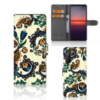 Wallet Case Sony Xperia 5II Barok Flower - thumbnail