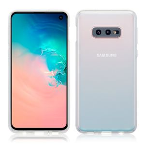 Qubits - Softcase hoes - Samsung Galaxy S10e - Transparant