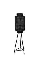 Light & Living Vloerlamp 'Gruaro' 125cm, kleur Mat Zwart