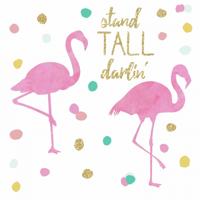 RoomMates muurstickers Flamingo vinyl 28 stuks