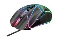 Trust GXT 160X Ture RGB Gaming Mouse gaming muis 200 dpi - 4500 dpi, RGB led