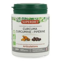 Super Diet Curcuma Curcumine Piperine Caps 120