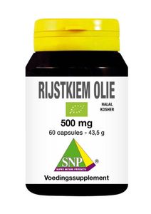 Rijstkiem olie halal kosher