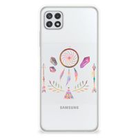 Samsung Galaxy A22 5G Telefoonhoesje met Naam Boho Dreamcatcher