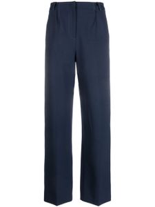 Patrizia Pepe pantalon palazzo Essential à design stretch - Bleu