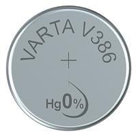 VARTA 14501386 - knoopcelbatterij V386 met 1,5 volt, capaciteit 105 mAh, chemisch systeem zilveroxide, voor elektronische alledaagse apparaten om een optimale energievoorziening te garanderen