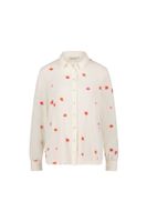 Fabienne Chapot - Offwhite Blouse geplaatste bloemetjes - Maat 44 - thumbnail