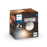 Philips Lighting Hue LED-plafondspots 871951433922400 Hue White Amb. Buckram Spot 1 flg. weiß 350lm inkl. Dimmschalter GU10 5 W - thumbnail