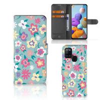 Samsung Galaxy A21s Hoesje Flower Power