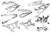 Billet Machined Alloy Suspension Kit, silver - Arrma Kraton 6S BLX