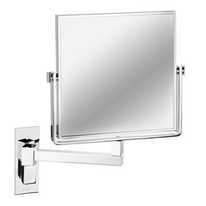 Geesa Mirror Scheerspiegel 1 arm 3x vergrotend 190x190 mm Chroom