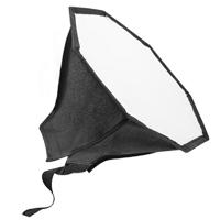 Walimex Octagon softbox voor systeemflits, 28 cm, universele diffuser voor flitslicht, compacte flitsen van Canon, Nikon, Sigma, Sony, Pentax, Olympus, Panasonic Lumixpak, Sunvita Flash, Nissin