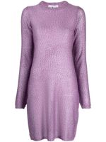 REMAIN robe-sweat brodée à sequins - Violet