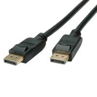 ROLINE DisplayPort Kabel, DP v1.3/v1.4, M/M, zwart, 2 m