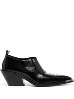 Rabanne bottines d'inspiration Western - Noir