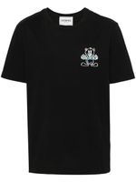 Iceberg t-shirt en coton à logo imprimé - Noir