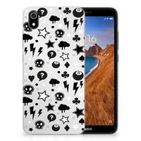 Silicone Back Case Xiaomi Redmi 7A Silver Punk