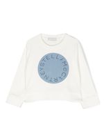 Stella McCartney Kids t-shirt à logo imprimé - Blanc