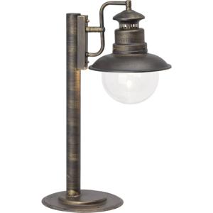 Brilliant 46984/86 Artu Staande buitenlamp Gloeilamp E27 60 W Zwart, Goud