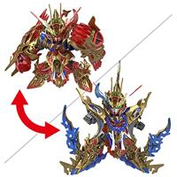 Bandai Accessoires Anime SDW Heroes Wukong Impulse Gundam DX Set, Geen, One Size