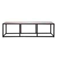 Eleonora Salontafel 'Chara' Zwart Marmer, 140 x 40cm