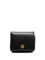 Tory Burch portefeuille Robinson à plaque logo - Noir - thumbnail