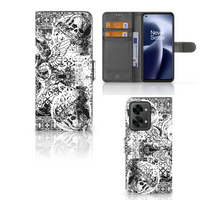 Telefoonhoesje met Naam OnePlus Nord 2T Skulls Angel