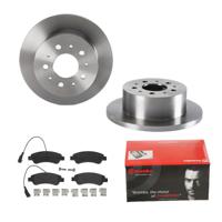 Remmenset, remschijf BREMBO, Remschijftype: Massief, Inbouwplaats: Achteras: , u.a. für Fiat, Peugeot, Citroën - thumbnail