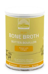 Beef bone broth botten bouillon