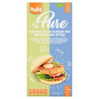 Peak&apos;s So pure burgermix Moroccan glutenvrij (300 gr)