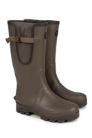 Fox Neoprene Lined Camo Khaki Rubber Boots 45