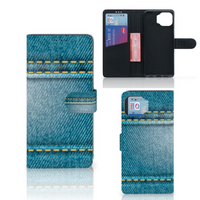 Motorola Moto G 5G Plus Wallet Case met Pasjes Jeans