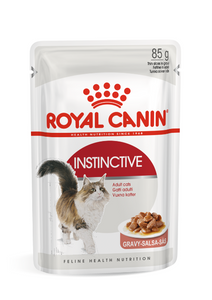 Royal Canin Instinctive in Gravy (saus) natvoer kattenvoer zakjes 12x85g