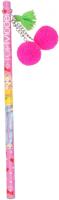 TOPModel potlood Cherry Bomb meisjes 17,5 cm hout fuchsia