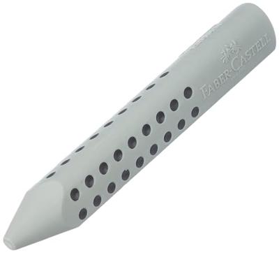 Faber-Castell 187100 Grip 2001 Driehoekige Gum, Grijs