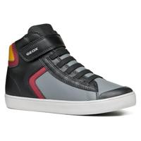 Geox Jongen J Gisli Boy A Sneakers, Zwart, 34 EU