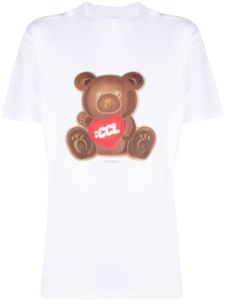 CHOCOOLATE t-shirt en coton à imprimé graphique - Blanc