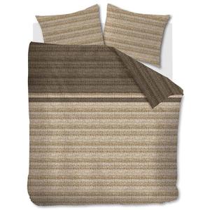 Beddinghouse Dekbedovertrek Lorena Dark Sand-Lits-jumeaux (240 x 200/220 cm)