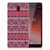 Nokia 1 Plus TPU bumper Aztec Paars - thumbnail