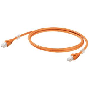 Weidmüller 2563810015 RJ45 Netwerkkabel, patchkabel CAT 6A S/FTP 1.50 m Oranje 1 stuk(s)