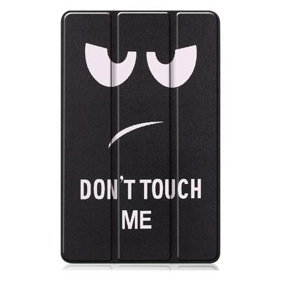 Shop4 - Samsung Galaxy Tab S6 Lite (2022) Hoes - Smart Book Case Don't Touch Me Zwart Shop4 - Samsung Galaxy Tab S6 Lite (2022) Hoes - Smart Book Case Don't Touch Me Zwart