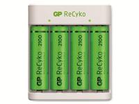GP - ReCyko Battery Charger E411 USB - incl. 4 x AA 2100 mAh Batteries