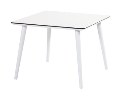 Hartman Tuintafel 'Sophie Studio' HPL, 100 x 100cm, kleur Wit