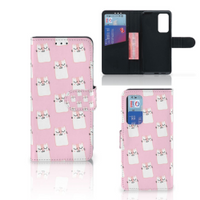 Huawei P40 Telefoonhoesje met Pasjes Sleeping Cats