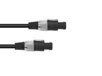 OMNITRONIC Speaker cable Speaker 2x2.5 5m bk