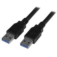 .com USB 3.0 kabel - A naar A - M/M - 3 m - USB 3.1 Gen 1 (5 Gbps) - USB-kabel - USB type A (M) naar USB type A (M)