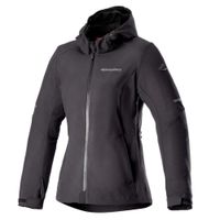 ALPINESTARS Stella Neo Waterproof Hoodie, Textiel motorjas dames, Zwart-Zwart