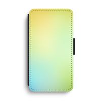 Minty mist pastel: iPhone XS Max Flip Hoesje - thumbnail