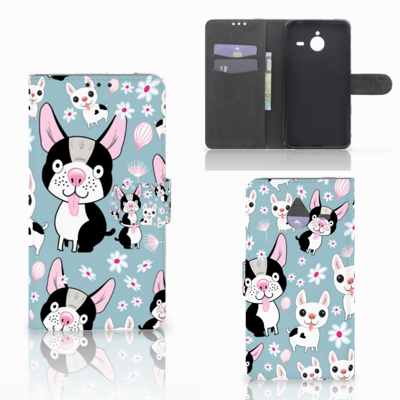 Microsoft Lumia 640 XL Telefoonhoesje met Pasjes Hondjes