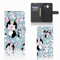 Microsoft Lumia 640 XL Telefoonhoesje met Pasjes Hondjes